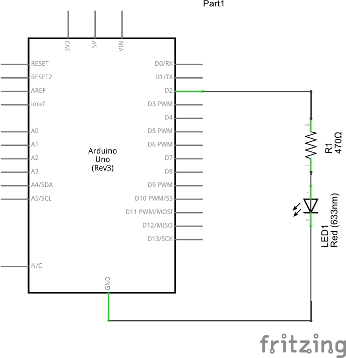 Flash an LED - Arduino Learning