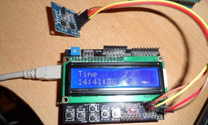 LCD clock project - Arduino Learning