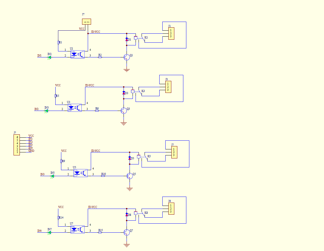5 Volt 4 Channel Arduino Relay Module example Arduino Learning
